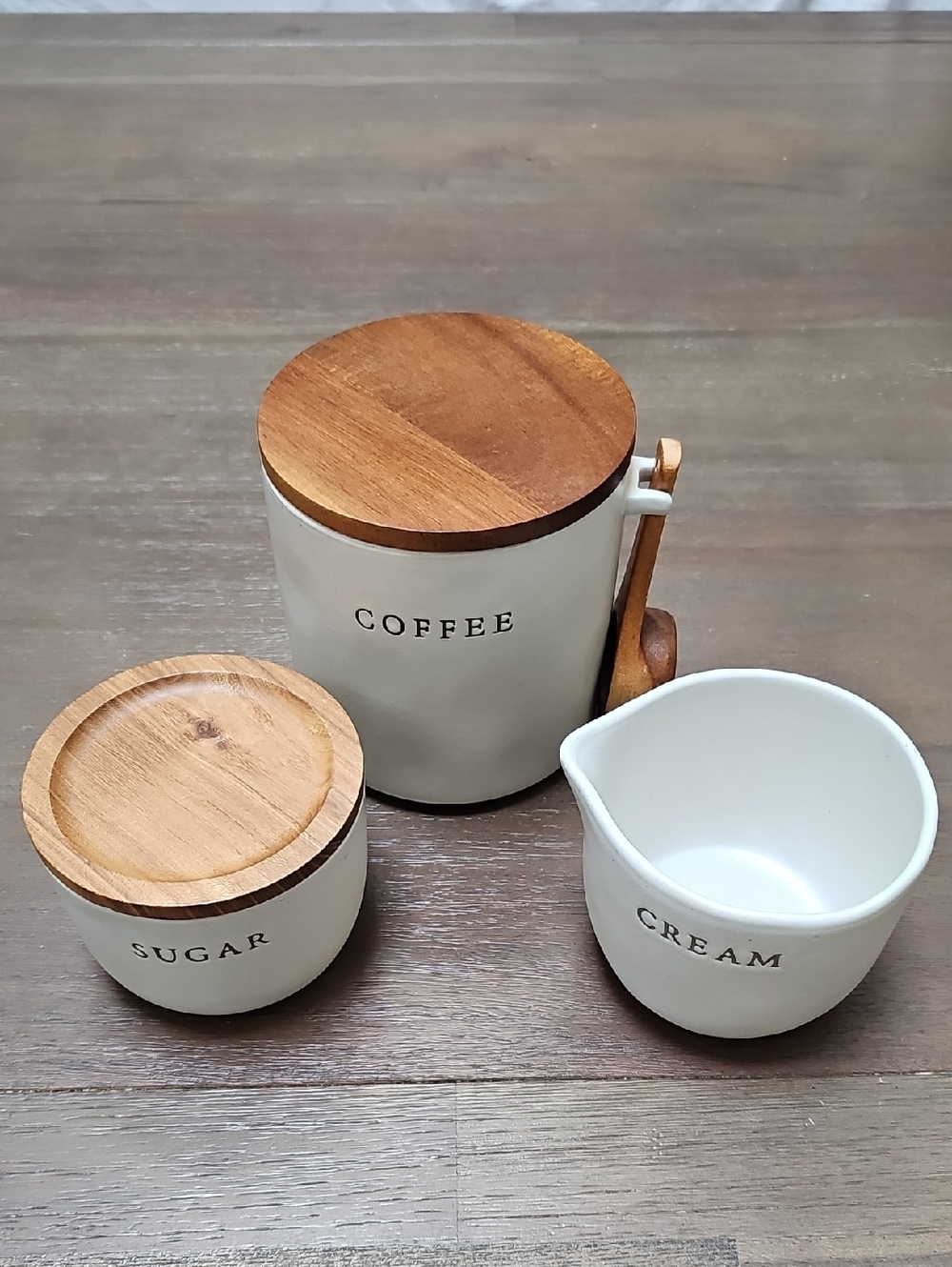 Hearth & Hand Bundle --  Coffee, Sugar, and Cream Set